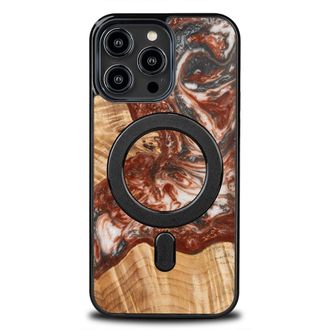 OEM Funda &Uacute;nica Bewood Para Iphone 14 Pro Max - Planetas - Venus Con Magsafe