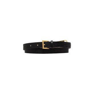 Elisabetta Franchi Dames, Accessoires, Zwart, Maat: L Leer