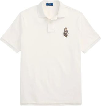 Polo Ralph Lauren Polo con ricamo Polo Bear - Bianco