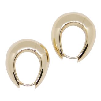 Tom Wood Ice Hoops Oorbellen - Dames - Oorbellen - Geel - ONE Size - Accessoires
