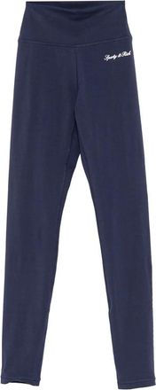 Sporty & Rich Logo-print Performance Leggings