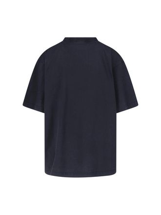 Balenciaga Womens T-Shirts And Polos Black Cotton