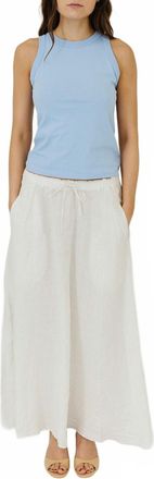 Velvet Memphis Maxi Skirt In Beach