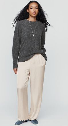 Anthropologie LyreBird Scalloped Pant in Silky