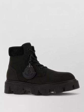 Moncler peak city lace up ankle boots
