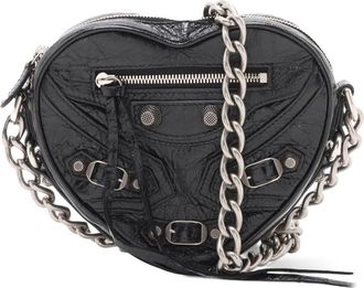 Balenciaga Pre-owned Balenciaga Mini Lambskin Motocross Le Cagole Heart Chain Bag Ladies 9I1P2QO2OK5F87CJ
