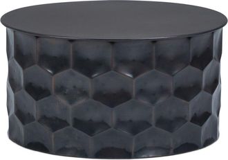 Simpli Home Whitney Industrial 31In Metal Storage Coffee Table