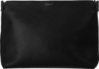 Burberry Pre-owned Womens Large Clutch in Black Leather - One Size