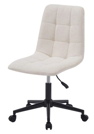 Nordlys Silla de escritorio en tejido beige