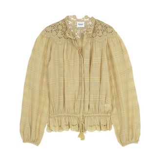 Isabel Marant Blouses, female, Beige, Size: XS Polly Blouse