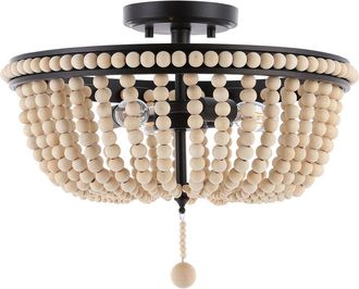 Safavieh Cascina 3-Light 15.5In Flush Mount