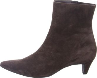 Paul Green Puntige Enkelboot - Dames - Laarzen met Hak - Bruin - 36 EU - Schoenen