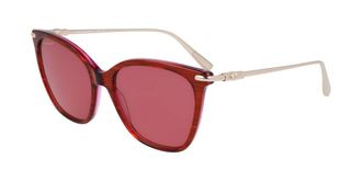 Longchamp LO757S 607 Womens Sunglasses Red Size 55