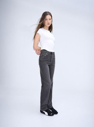 Levi's Womens Ribcage straight jean