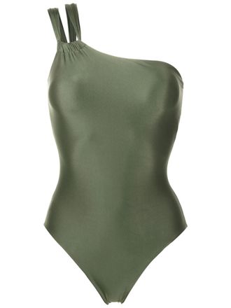 Lygia & Nanny Costume intero Miusha Liso monospalla - Verde
