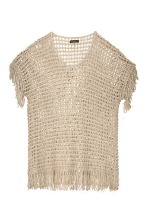 Fabiana Filippi Crochet Knit Sweater