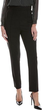 Carolina Herrera Wool-Blend High Waist Skinny Pant