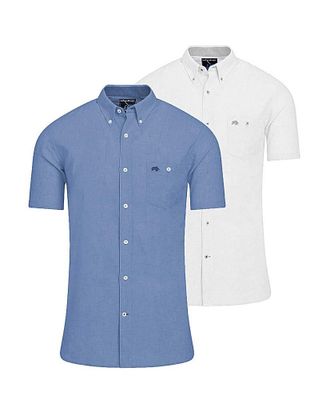 Raging Bull Raging Bull Classic 2 Pack Linen Shirt