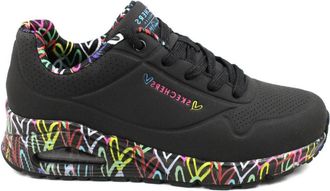 Skechers Stijlvolle Damessneakers - Dames - Sneakers - Zwart - 39 1/2 EU - Schoenen