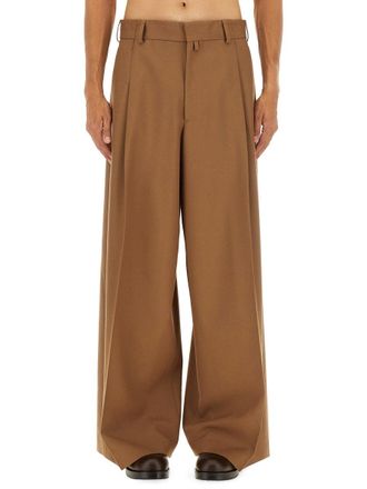 Dries Van Noten Hose mit Falten