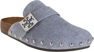 Tory Burch Tory Burch Slipper & Pantoletten - Mellow Stud Mule - Gr. 11 - in Blau - für Damen