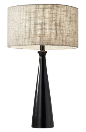 Adesso Linda Table Lamp in Black at Nordstrom
