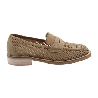 Luca Grossi Loafers, female, Beige, Size: 7 1/2 US Garibaldi Mocassin