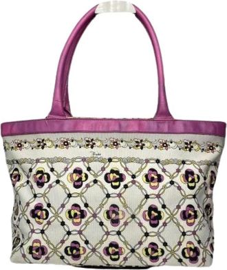 Emilio Pucci Pre-owned Tote Bag - Dames - Vintage Shopper - Paars - ONE Size - Vintage