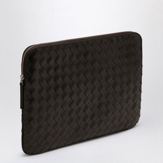 Bottega Veneta Getaway Fondente Intrecciato Document Holder