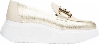 Wonders Womens Max Platino Loafer In Gold