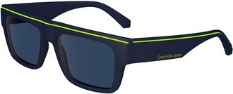 Calvin Klein Jeans CKJ24603S 400 Mens Sunglasses Blue Size 55