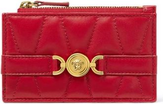 Versace Medusa 95 Quilted Nappa Card Holder