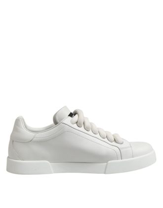 Dolce & Gabbana Leren Lage Sneakers