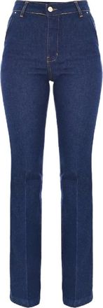 Kocca Blue Slim Fit Jeans - Dames - Bootcut Jeans - Blauw - W26 - Katoen - Jeans