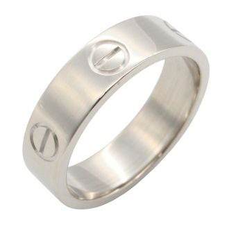 Cartier Silver White Gold (18K) Band Ring (Pre-Owned)