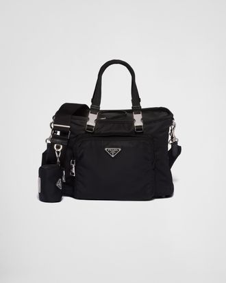 Prada Re-Nylon and Saffiano leather pet bag