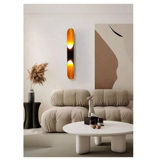 Trade Shop Trade Shop Traesio - Trade Shop - Applique Da Muro Lampada Da Parete Moderno Attacco 2xg9 Ip20 Bianco O Nero Aq44 - Negro