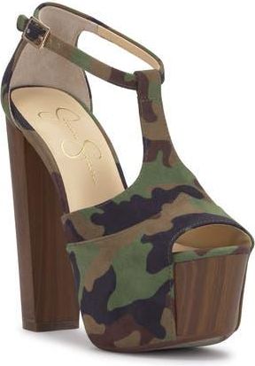 Jessica Simpson Dany Sandal in Green Multi/Green at Nordstrom Rack, Size 7