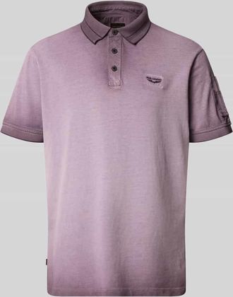 PME Legend Regular Fit Poloshirt mit Label-Stitching in Flieder, Gr&ouml;&szlig;e XXXL