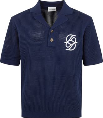 Dr&ocirc;le de Monsieur Maille Monogramme Polo Shirt