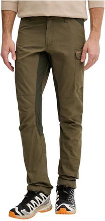 Fj&auml;llr&auml;ven Kaipak Broek - Heren - Outdoor broeken - Groen - S - Katoen - Fitness