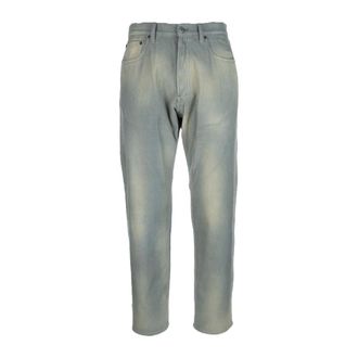 Prada Straight Jeans, male, Blue, Size: W30 Denim Jeans