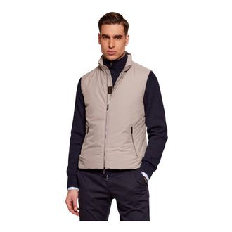 Moorer Vests, male, Beige, Size: L Senio-Skt Vest
