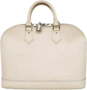 Louis Vuitton Pre-owned Handbags, female, White, Size: ONE SIZE Pre-owned Vintage Handbag
