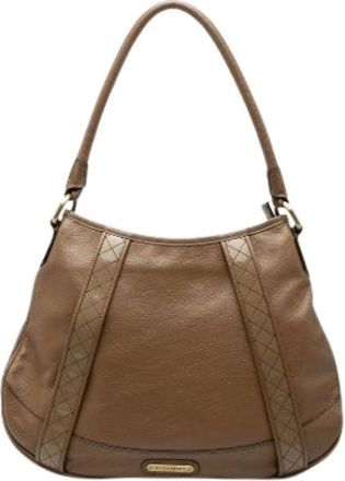 Burberry Borsa a spalla Pre-owned - - Pre-owned - Donna - Marrone - ONE SIZE