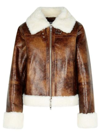 ジャケット Stand Studio Giacca \" Lessie\" Brown Lessie Jacket by Stand Studio | Rent the Runway