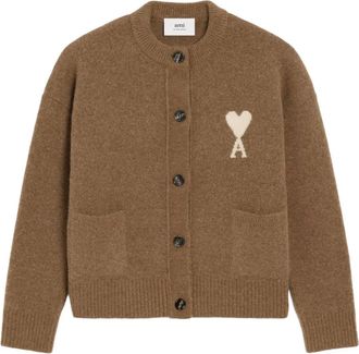 Ami Ami de Coeur cardigan - Brown