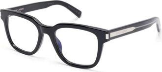 Saint Laurent 711 OPT Optisch Montuur - Heren - Brillen - Zwart - 52 MM - Accessoires