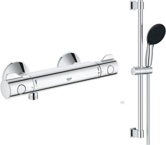GROHE Mezclador De Ducha Grohe Grohtherm Con Conjunto De Ducha Vitalio Start 2j
