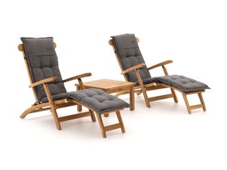 Sunyard Furniture Sunyard Country/Wales 60cm deckchair set 3-delig